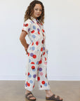 Polka Dot Utility Suit by Noble + Amanda Jane Jones