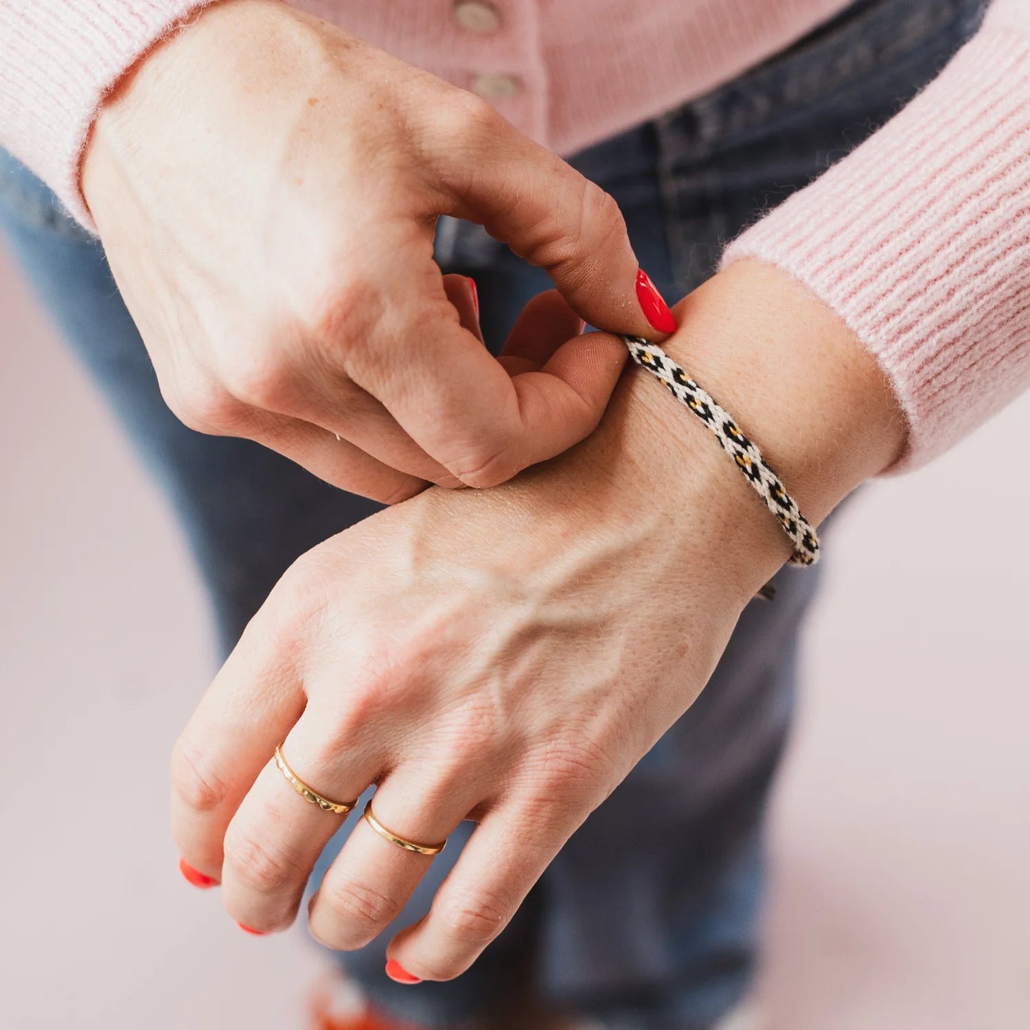 Kumihimo Friendship Bracelet Kit by Cotton Clara