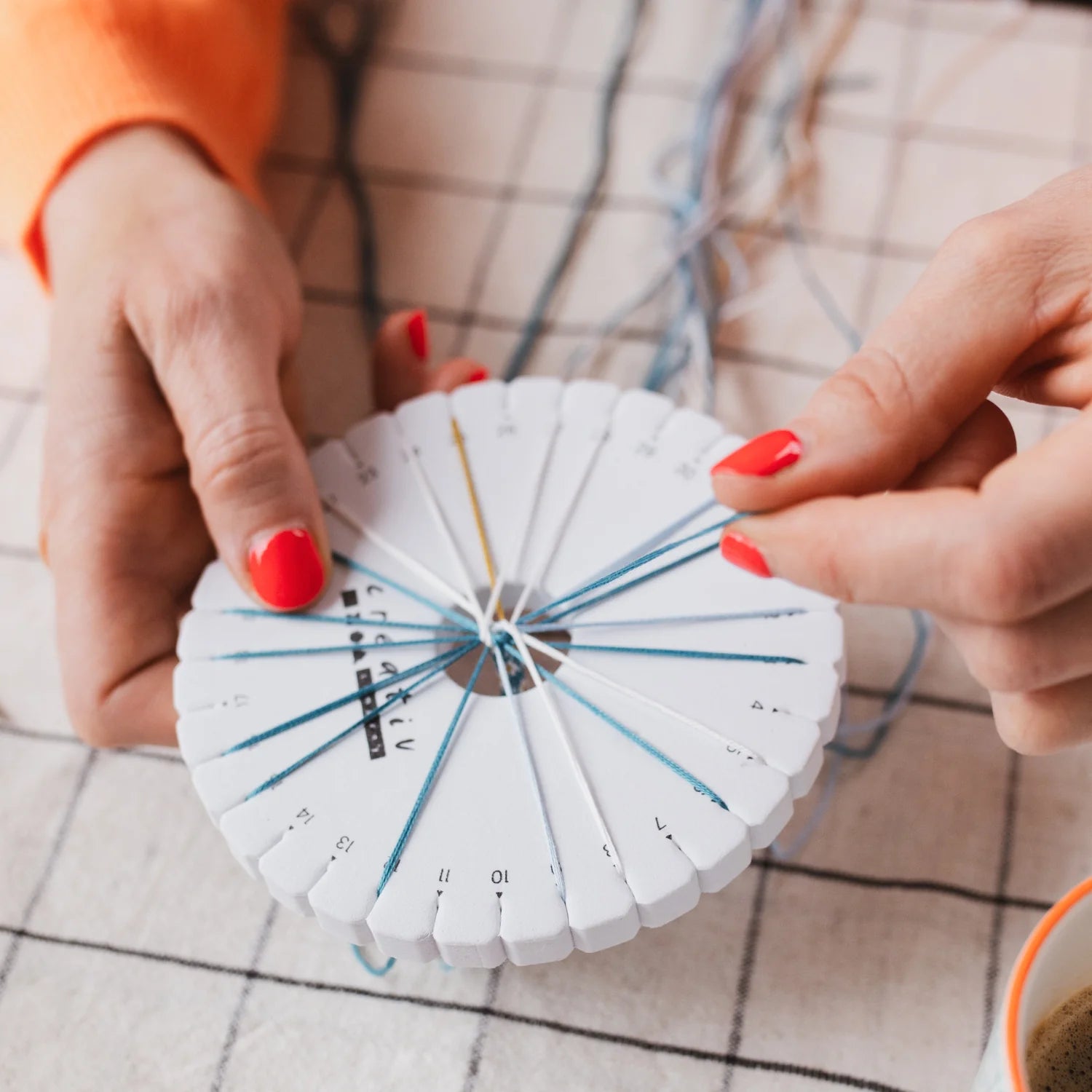 Kumihimo Friendship Bracelet Kit by Cotton Clara