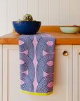 Orchid Loops Tea Towel