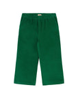 Tiny Solid Pockets Woven Pants - Dark Emerald by Tinycottons
