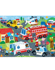 Rescue Vehicles 48 Piece Giant Floor Puzzle by Mudpuppy