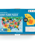 Map of the U.S.A. 50 Piece Giant Floor Puzzle by Mudpuppy