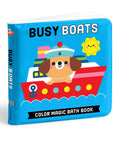 Busy Boats Color Magic Bath Book
