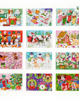 Ho Ho Howl! Countdown Puzzle Set by Mudpuppy