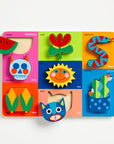 Mis Amigos-My Friends Wooden Tray Puzzle by Mudpuppy