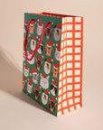 Meowy Holiday Gift Bag by Carolyn Suzuki