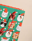 Meowy Holiday Gift Bag by Carolyn Suzuki