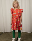 SALE Hike Woven Ruffle Dress by Mini Rodini