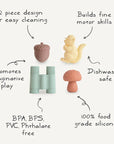 Nature Mold Free Bath Play Set