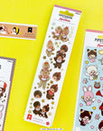 Monchhichi Cuddles Sticker Sheet