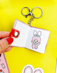 Friends Forever Monchhichi Mini Stickerbook Keychain