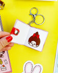 Friends Forever Monchhichi Mini Stickerbook Keychain