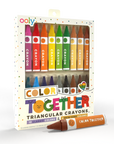 Color Together Triangular Crayons by Ooly