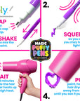 Magic Neon Puffy Pens by Ooly