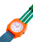Circus Denim and Green Kids Watch