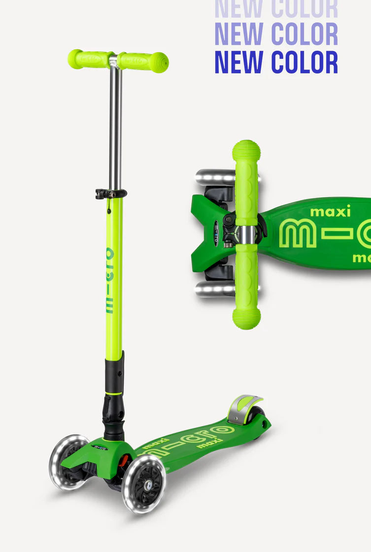 Micro Maxi Foldable Scooter - LED Wheels (More Colors) by Micro Kickboard