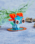 Artsy Blue Axolotl Puzzle Packet