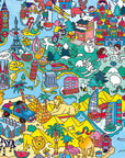 Atlas Giant Coloring Poster