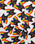Rainbow Cat Sticker by Baby Cats of California