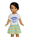 Mochi Kids Ramen Doll Tee by Jilly Bing