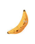 Sad Banana Die Cut Sticker by Carolyn Suzuki