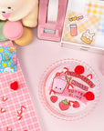 Strawberry Mousse Fluffy Butter Slime