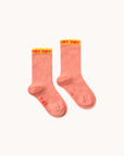 SALE Tiny Medium Kid Socks - Papaya by Tinycottons