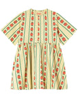 Rose Pattern Dress by Tinycottons