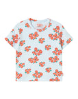 Blossoms Ribbed Tee