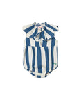 Navy Stripes Baby Bodysuit