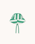Emerald Stripes Bucket Hat