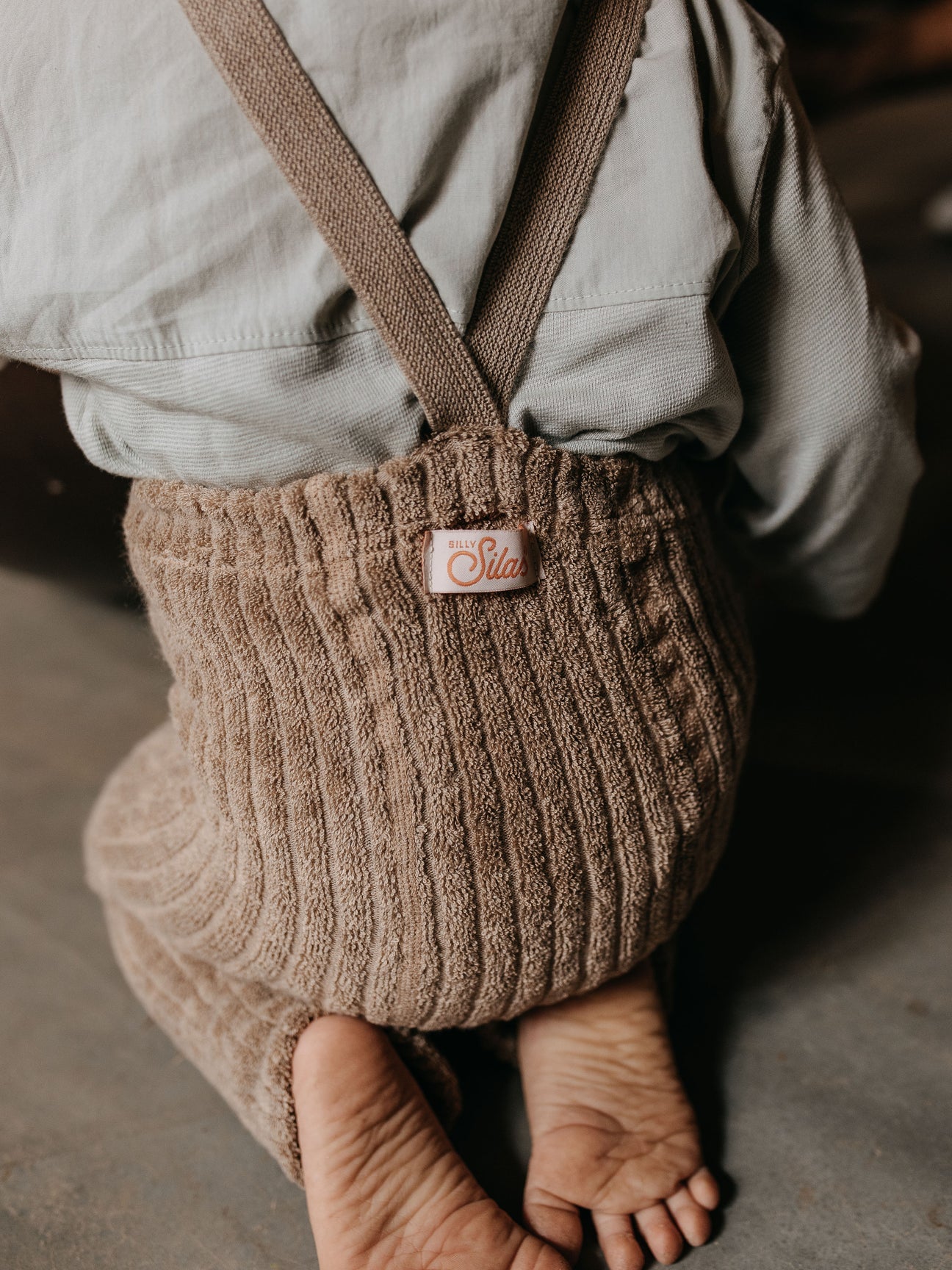 Teddy Footless Tights Peanut Blend by Silly Silas