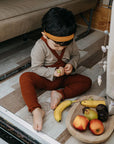 Hippy Footless Tights Cinnamon by Silly Silas