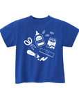 Kawaii School Supplies Kids Graphic Tee