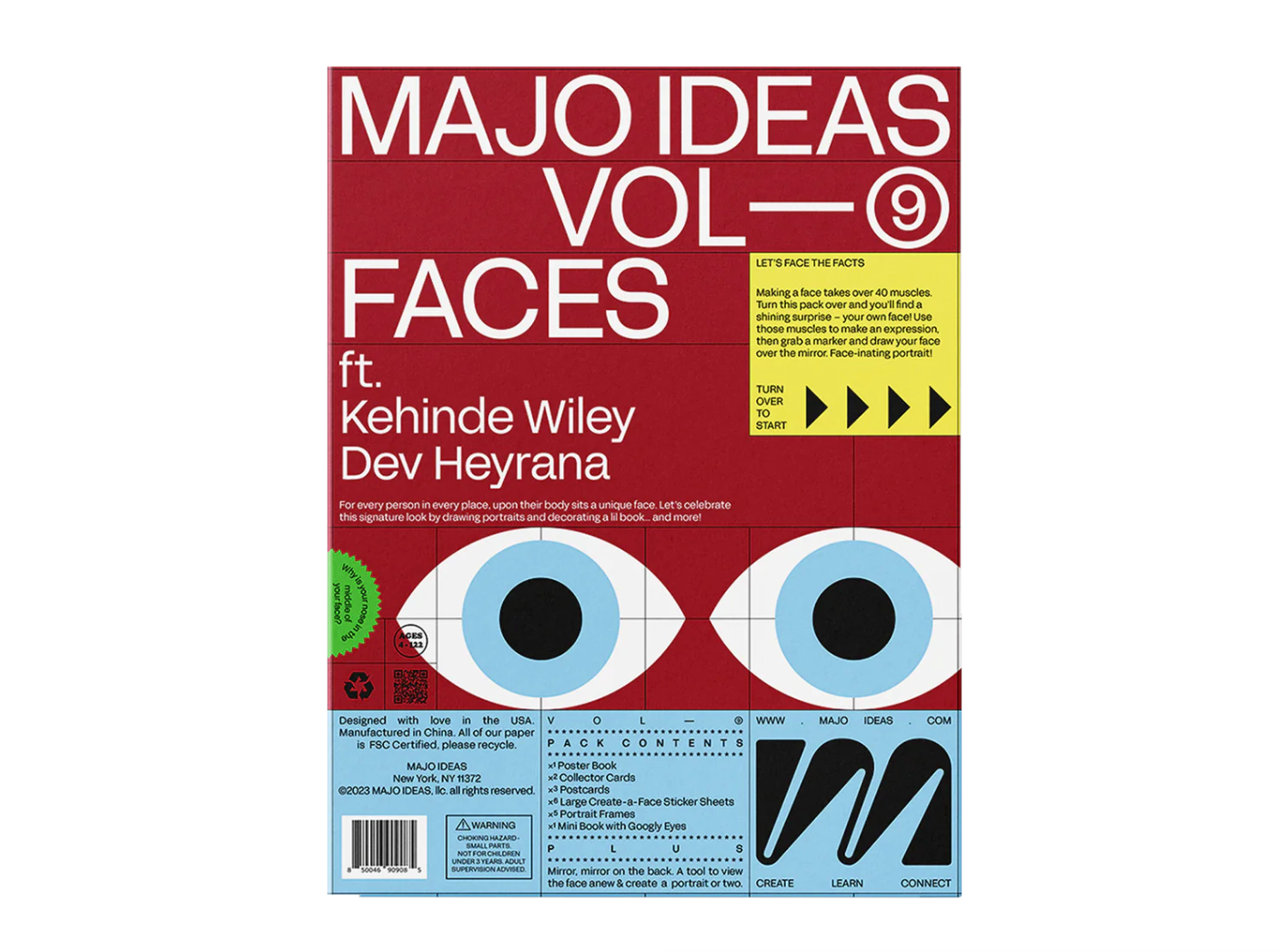 MAJO IDEAS Vol 9 - Faces by MAJO IDEAS