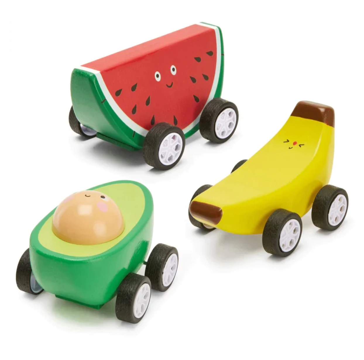 Fruit-Fun Pull Back Car By Kidoki
