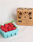 Beeswax Strawberry Birthday Candles by Happy Organics