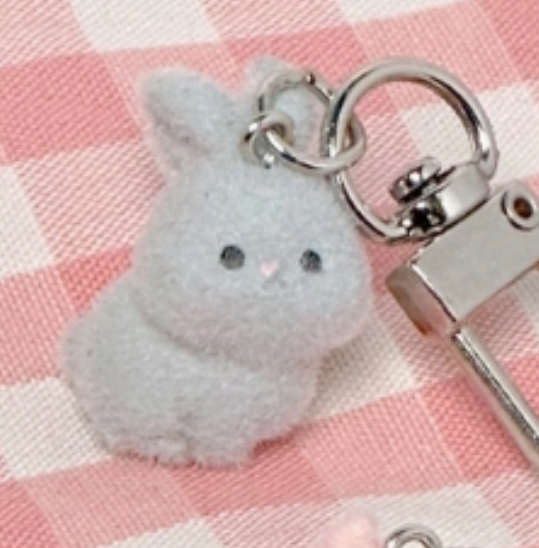 Fluffy Animal Mini Keyring by K-Wonderland