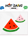 Watermelon Buddies Iron On by Hot Dang Press