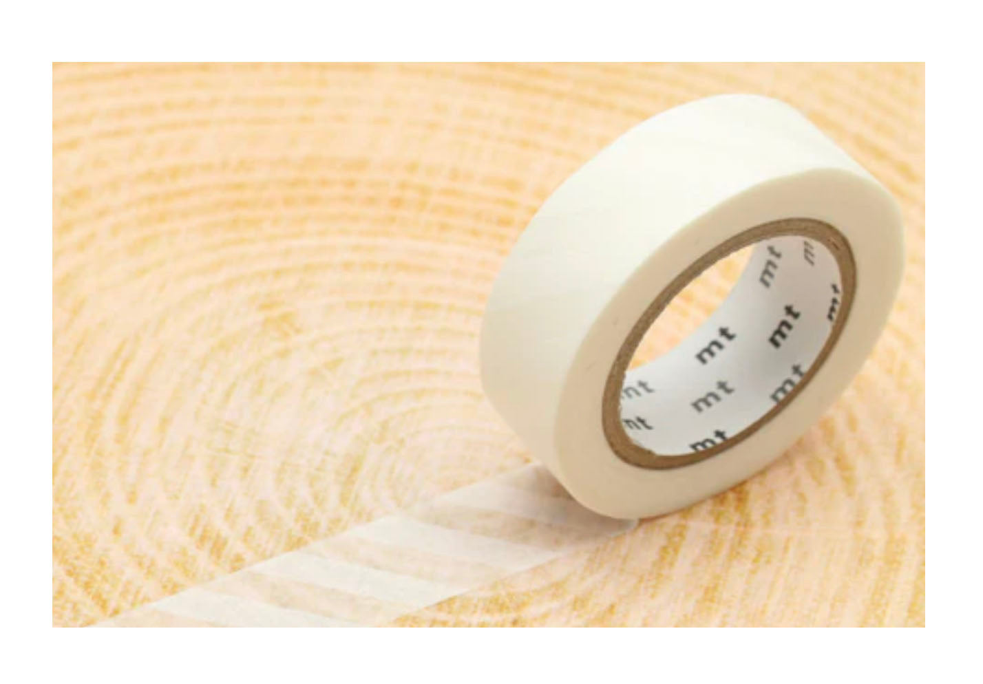 White Stripe Washi Tape by MT Kamoi Kakoshi