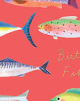 Go Fish Birthday Card by Carolyn Suzuki