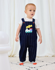 Baby Choo Choo Denim Dungaree by Bobo Choses