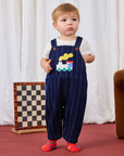 Baby Choo Choo Denim Dungaree by Bobo Choses