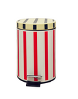 Stucco Stripe Bathroom Trash Bin by Dusen Dusen