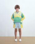 Color Block Woven Shorts
