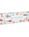 Sea Stamps (25 Rubber Stamps-Two Ink Colors)