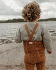 Granny Teddy Footless Tights Amber by Silly Silas