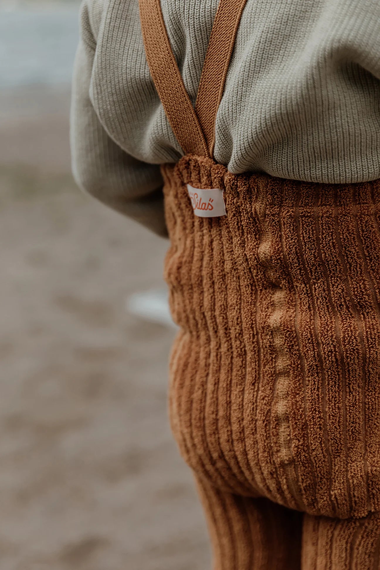 Granny Teddy Footless Tights Amber by Silly Silas