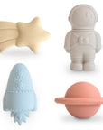 Space Mold Free Bath Play Set by Mushie